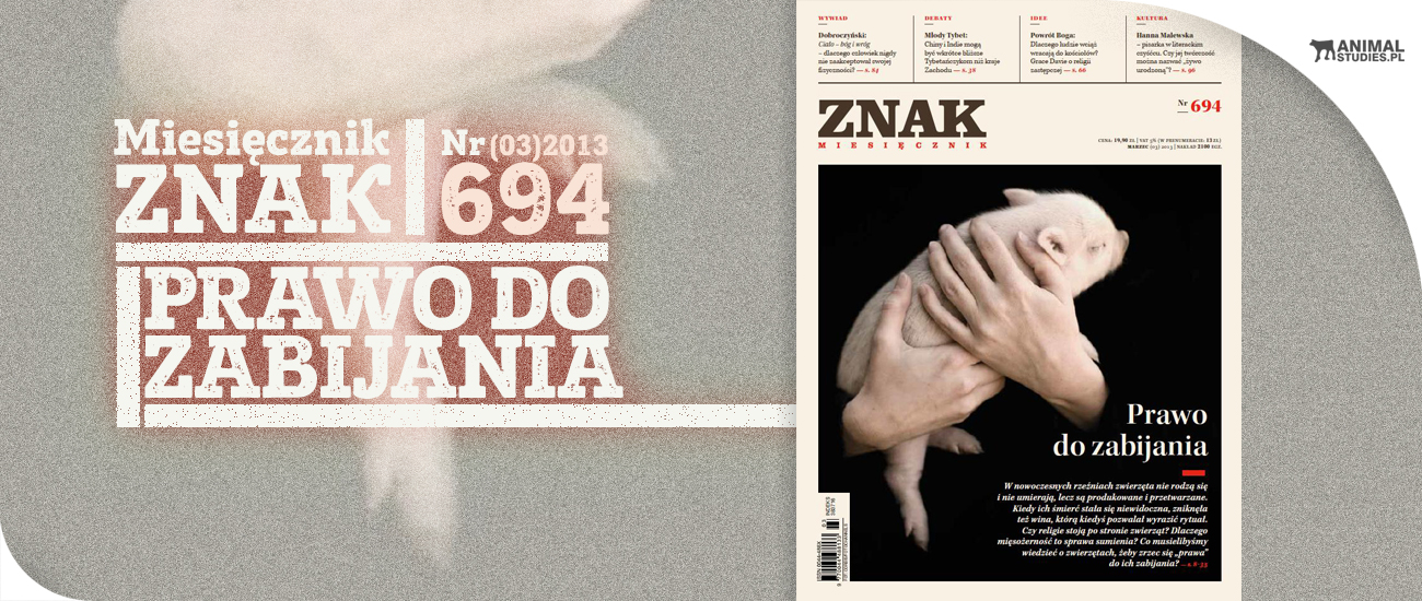 ZNAK 694 - Prawo do zabijania - AnimalStudies.pl